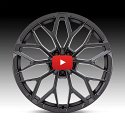 Asanti Black Label ABL39 Mogul FFT Satin Black Custom Wheels 5